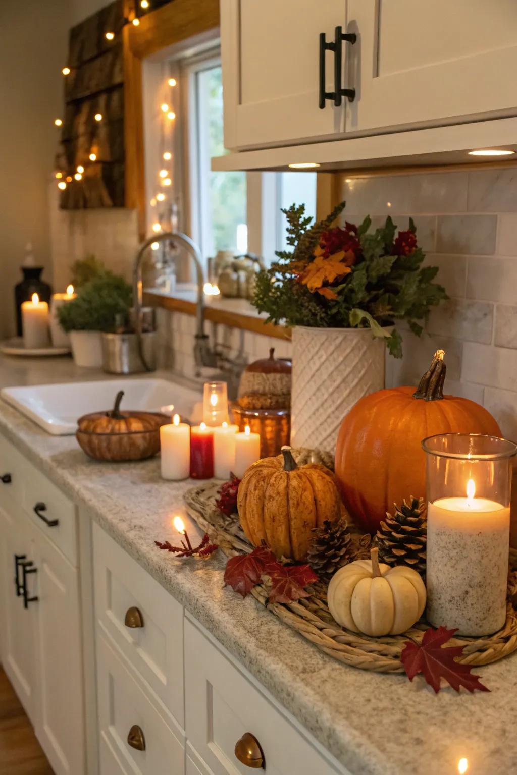 Seasonally themed aspects maintain your cooking space festive and contemporary.