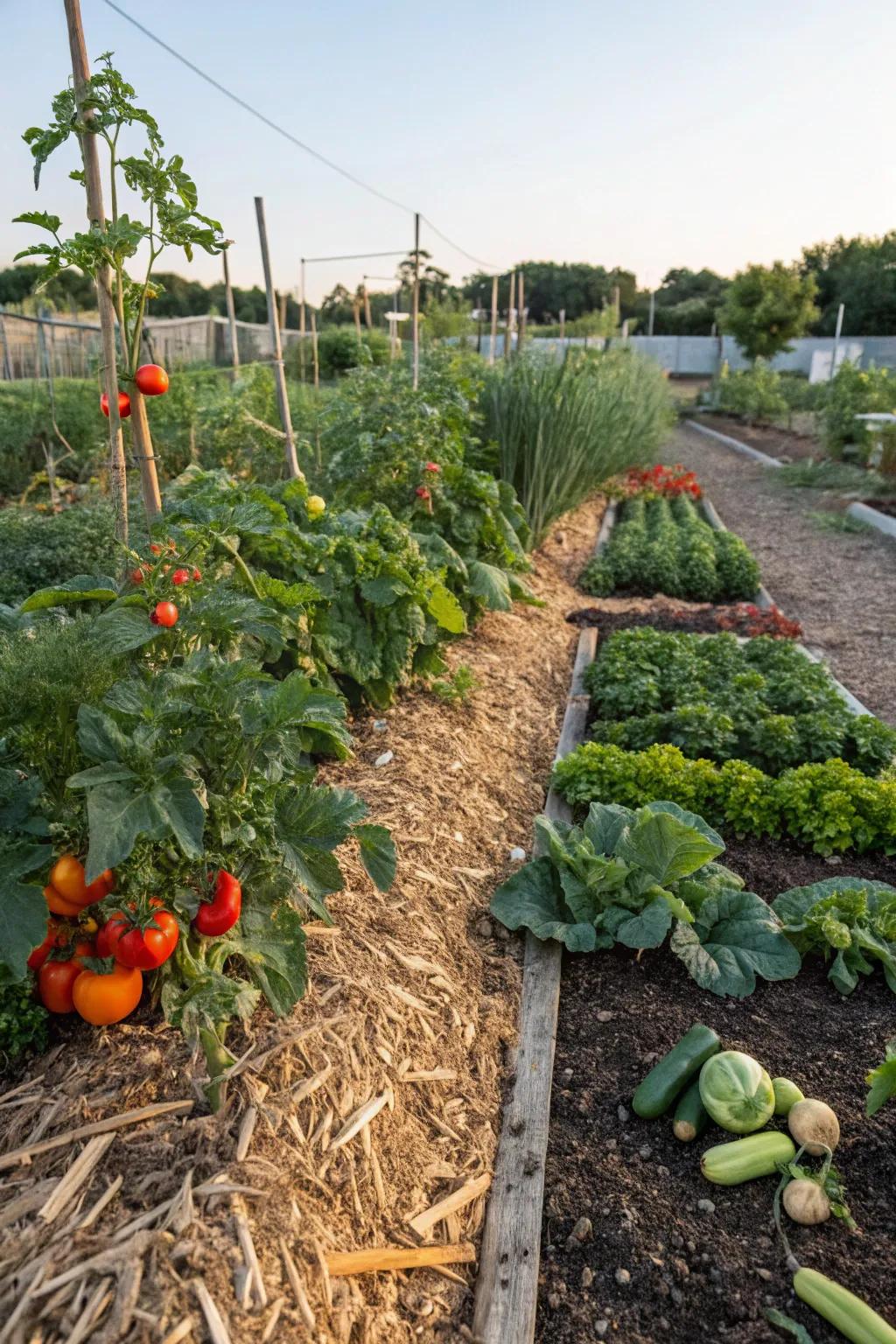Amplify your culinary plot’s robustness with surface cover.