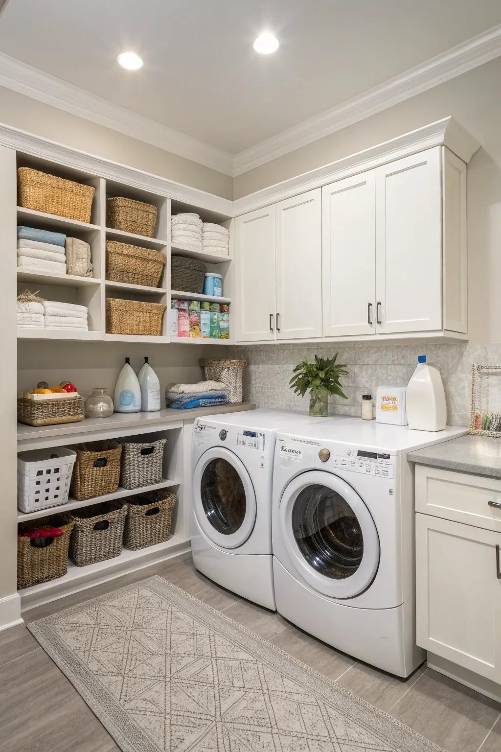 Corner units make use of often-overlooked space.