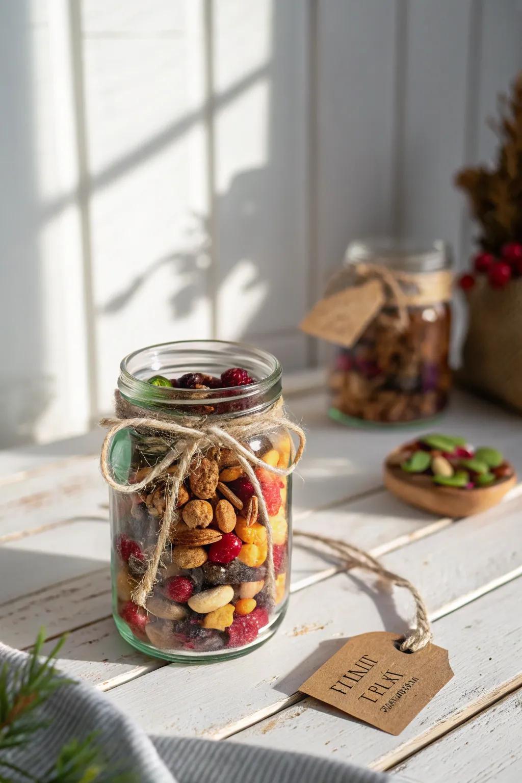 A festive jar of delight: Flawless fusion of hues and flavors for the festive season!