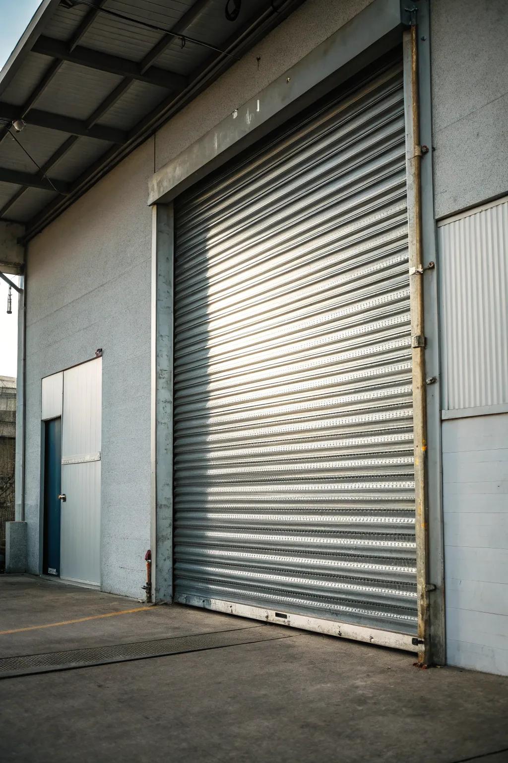 Industrial resources bring a rugged edge to garage doors.