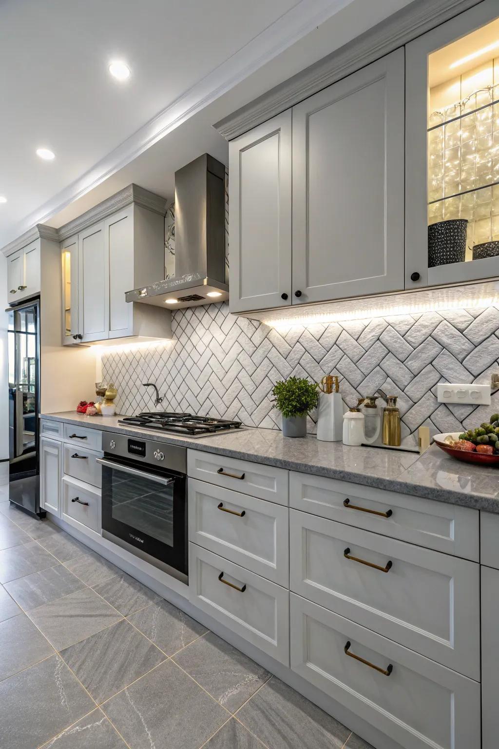 Mixing textures adds depth and intrigue.