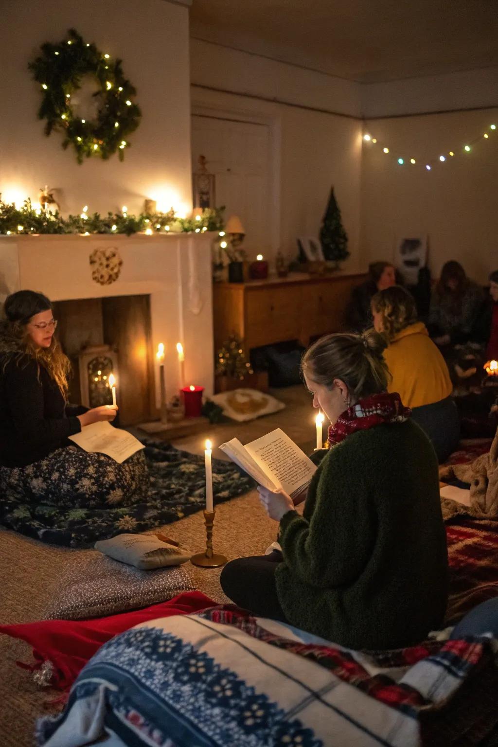 A bewitching winter stationary point commemoration, brimming with warmth and storytelling.