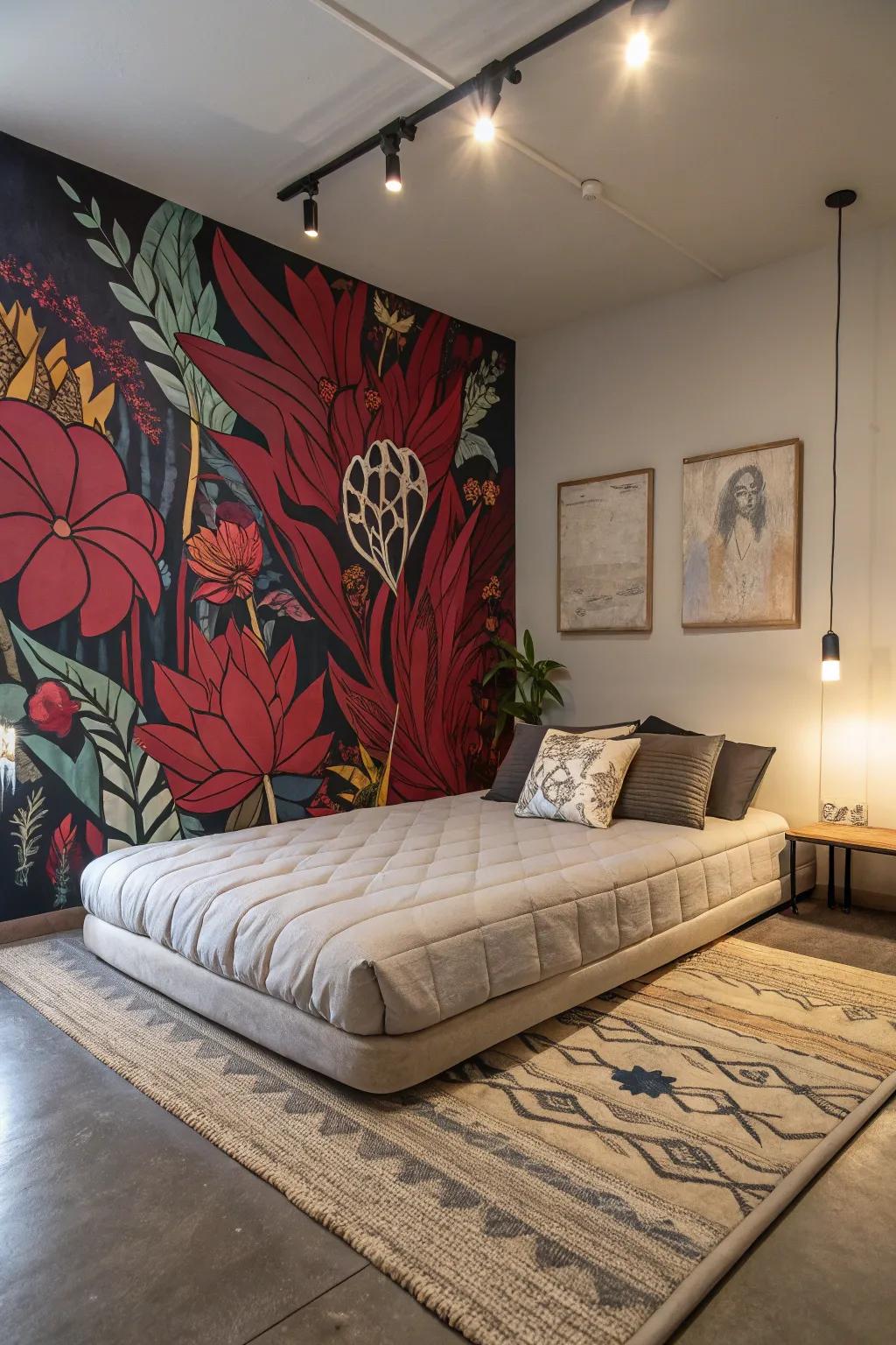 An accent wall possesses the capability to redefine the atmosphere of your bedroom.