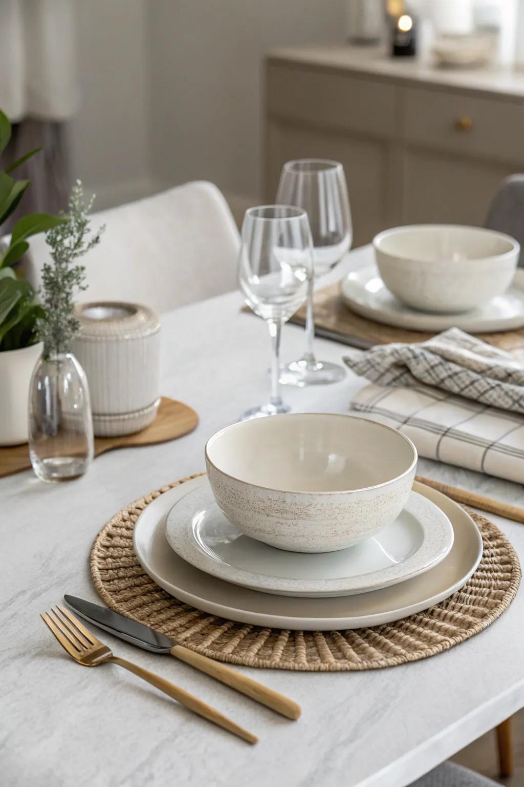 Retain freshness and neatness exhibiting understated enchantment.