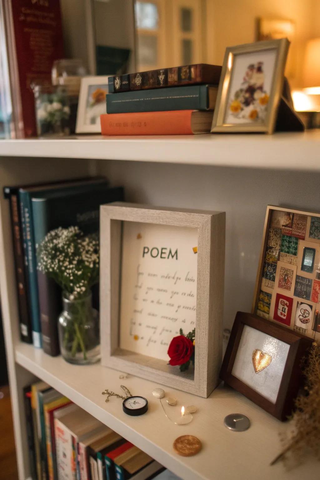 Encapsulated vignettes proffer a dimensional avenue for exhibiting poems.