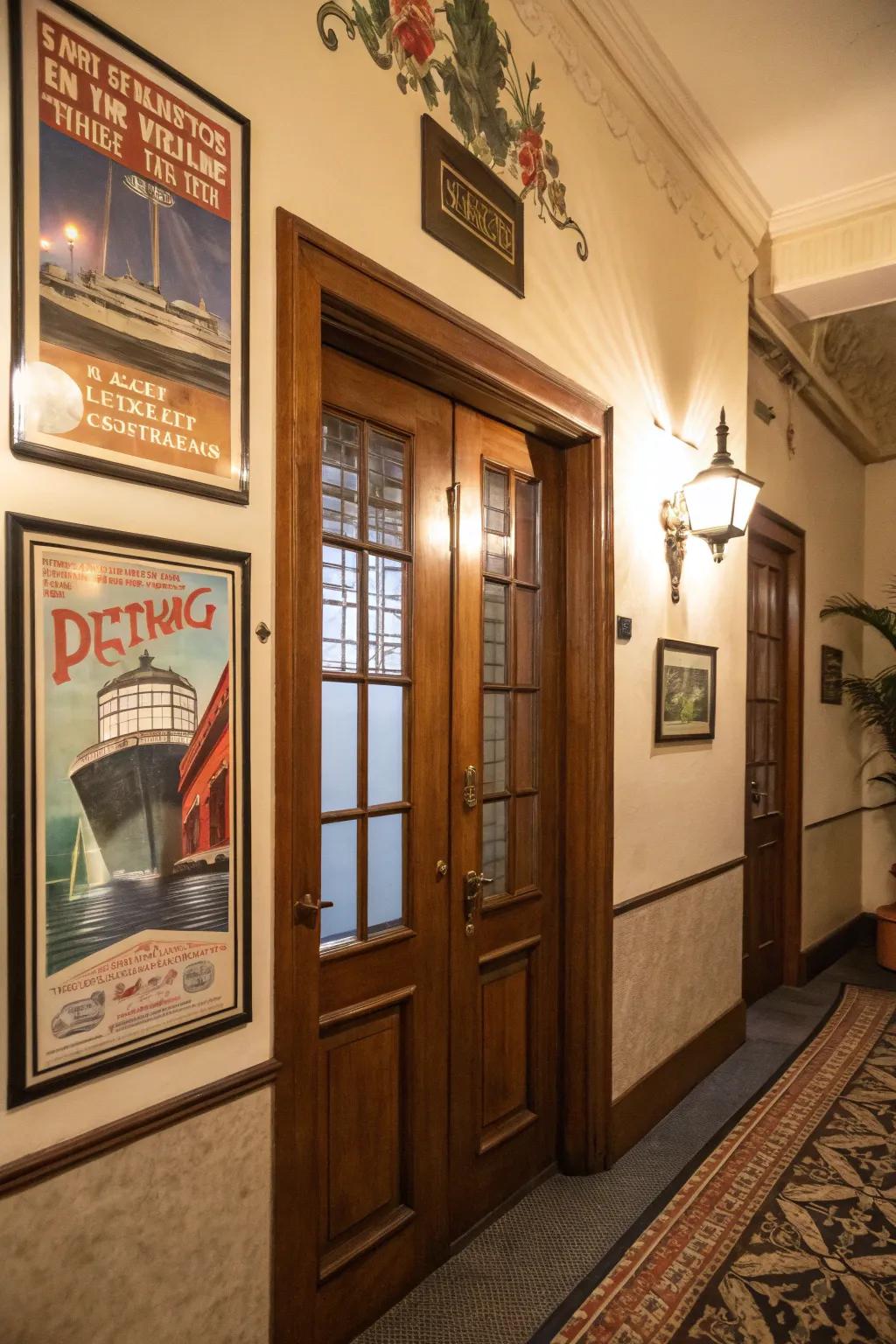 Retro posters that transport you to another time.