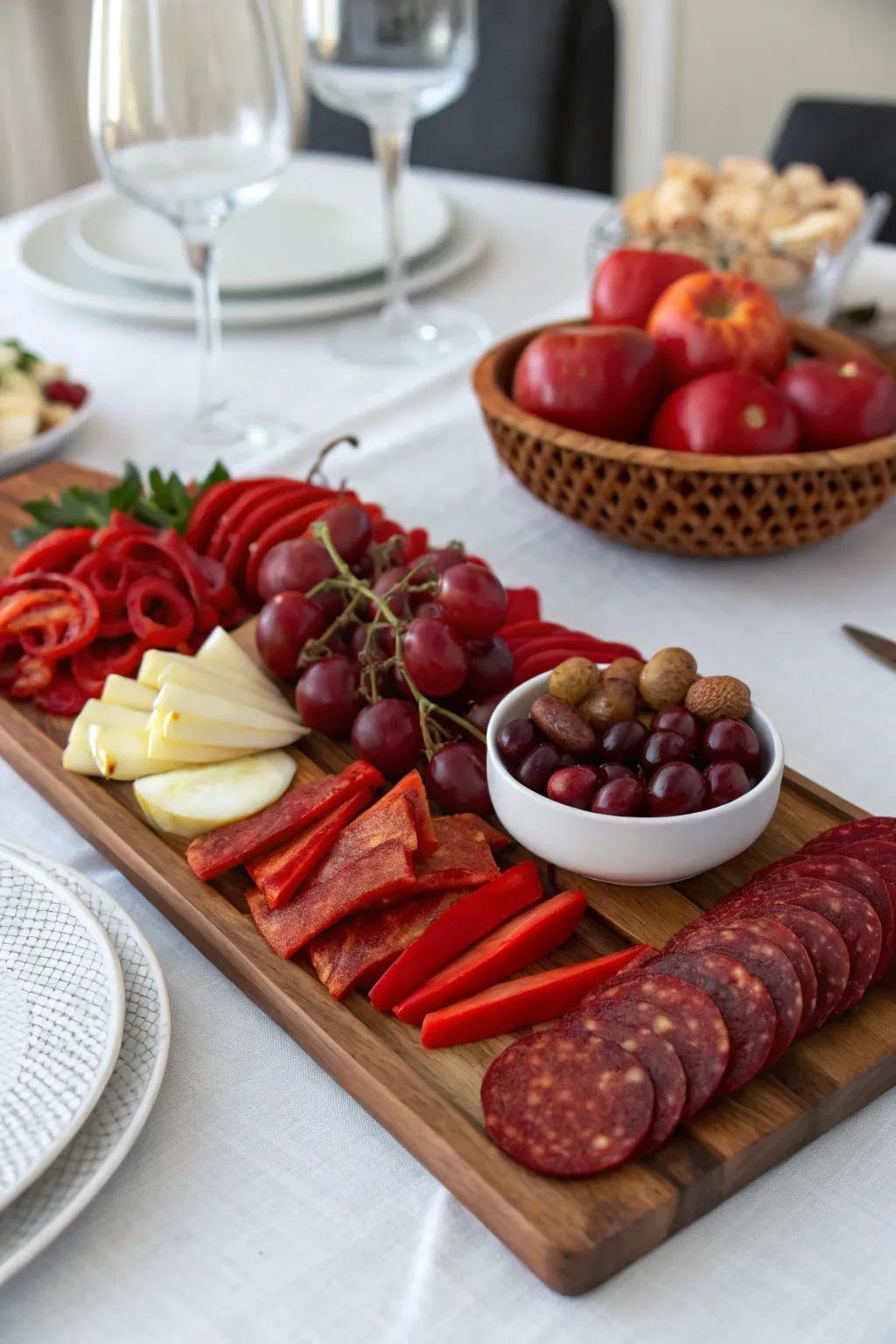 A fashionable and delicious centerpiece for your celebration.