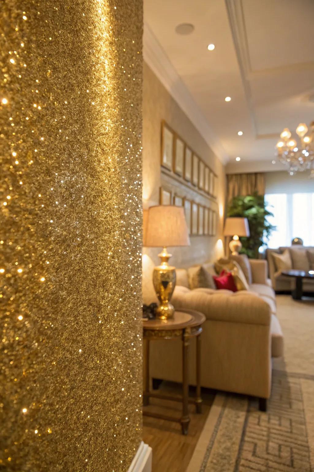 A radiant wall adds radiance and glamour to your photo sessions.