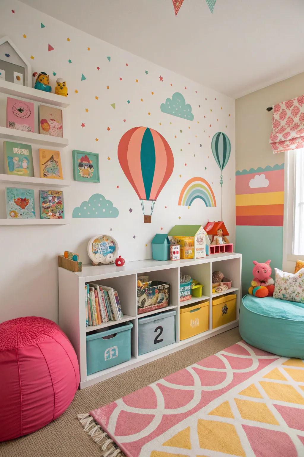 Adaptable decor allows for easy updates and customization.