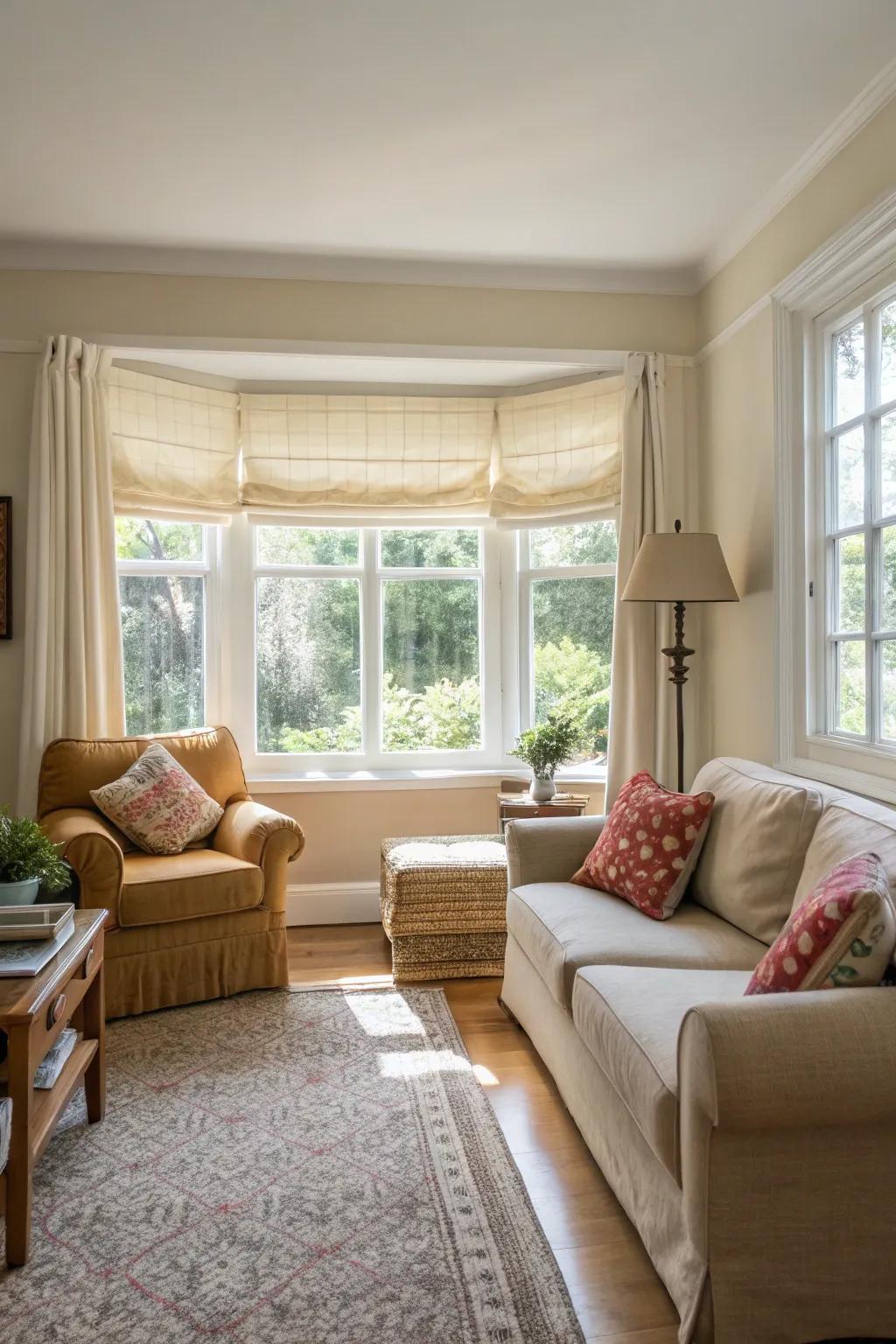 Ambient illumination serves as your ally in broadening compact areas.