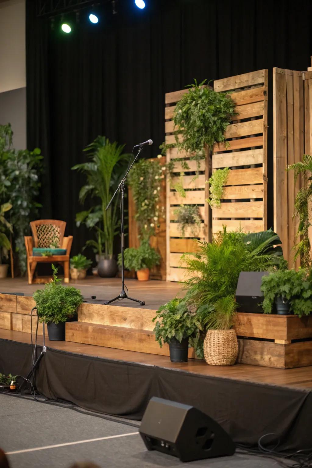 Sustainable details blending style with conscientiousness.