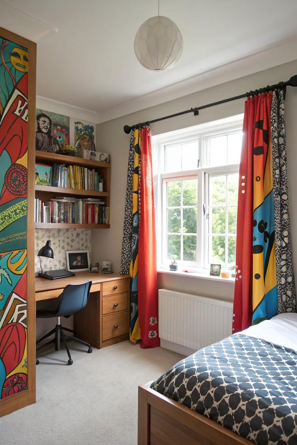 Dynamic imprints contribute a burst of creativity and vitality.