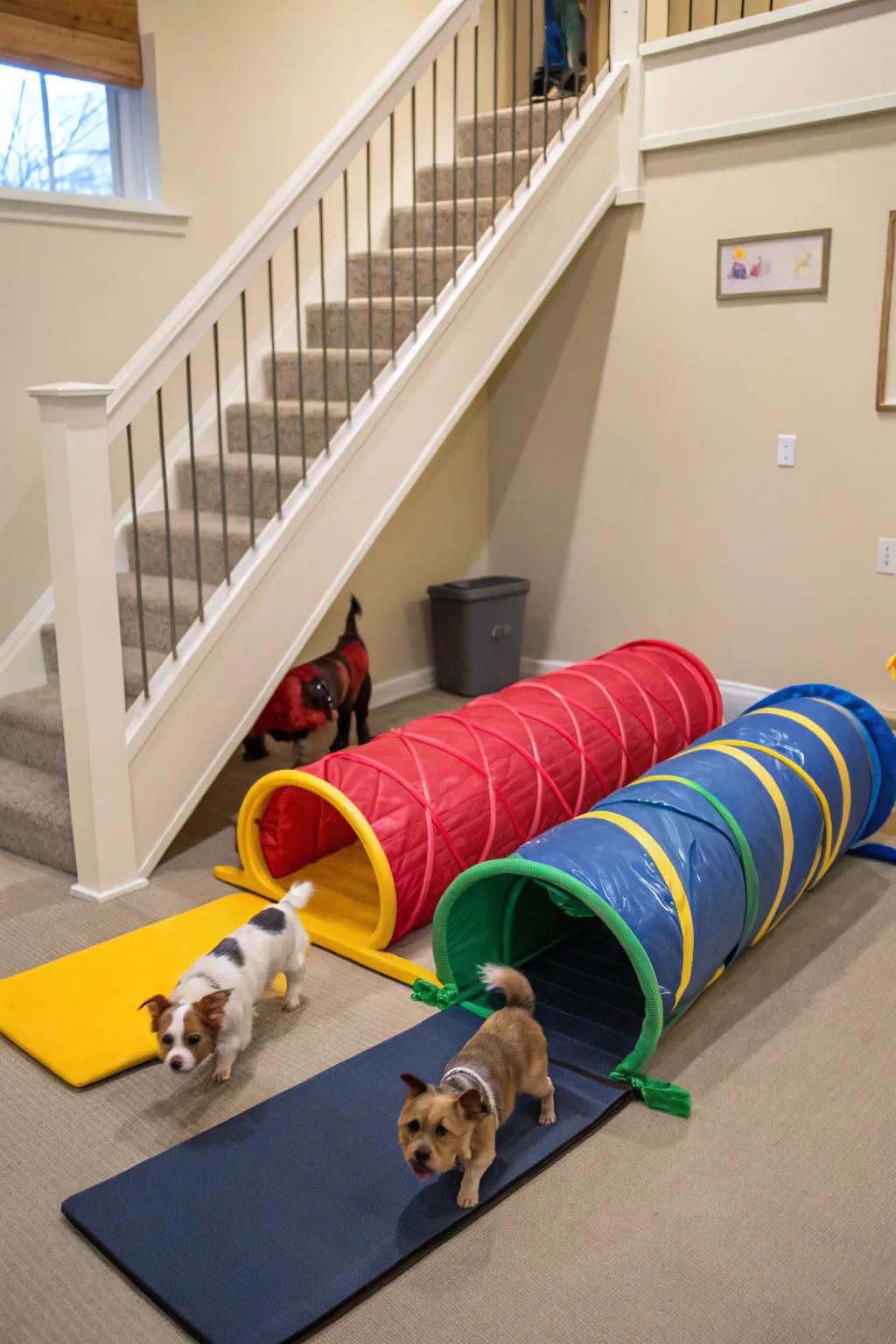 A spirited configuration can furnish perpetual amusement for your petite dog.