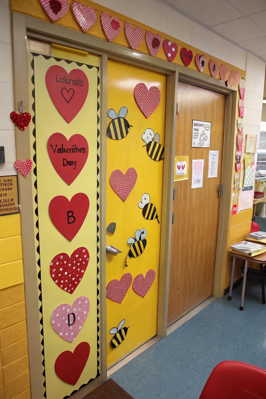Honeybee Valentine, abuzz with affection and ingenuity.