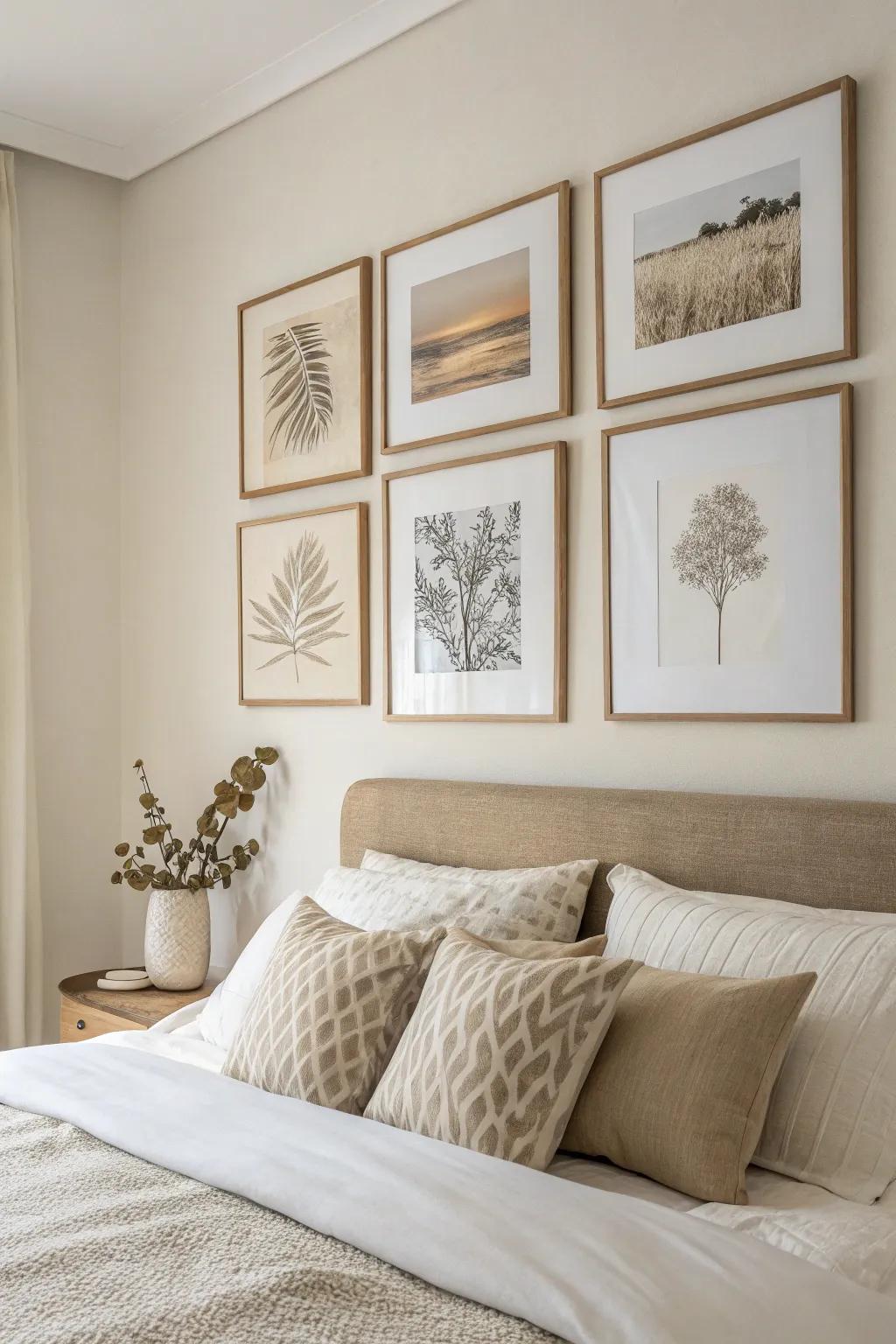 Minimalist design yields a tranquil and calming retreat.