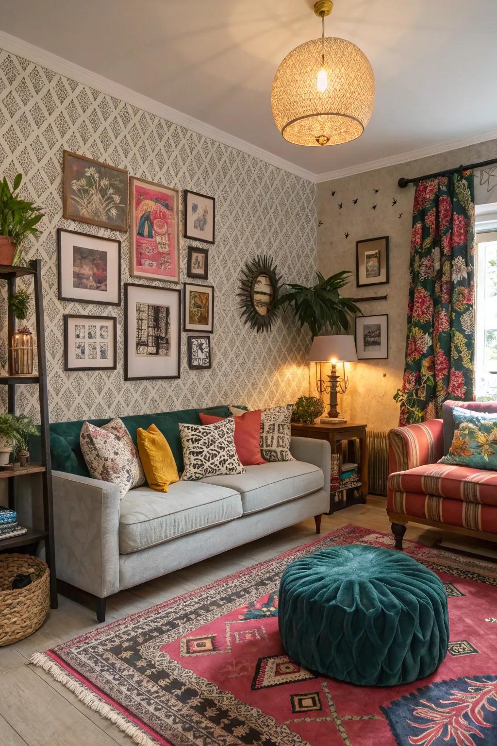 Express your individuality with assorted fusions of styles and patterns.