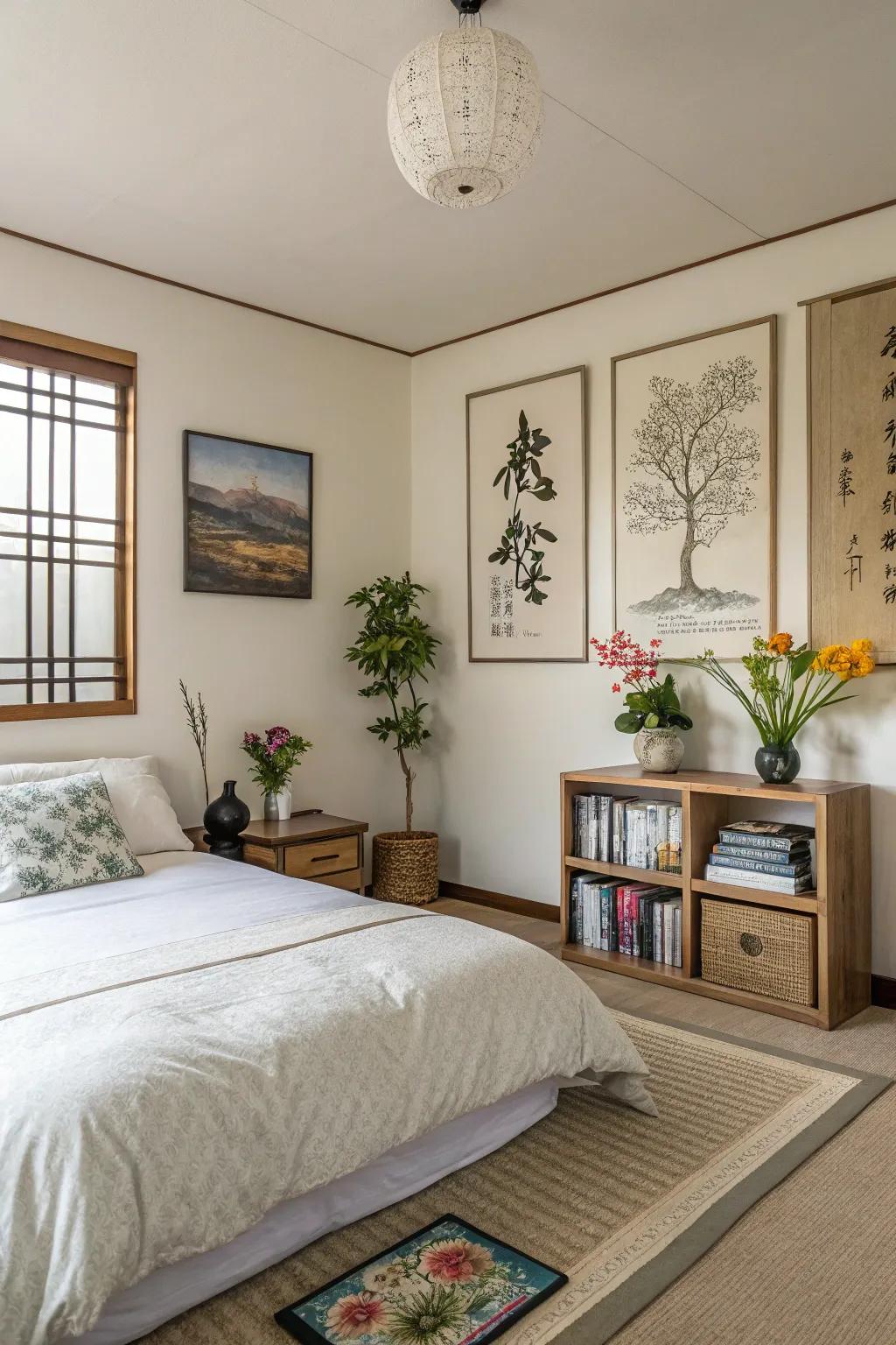 Individual embellishments fill the space with personality and warmth.