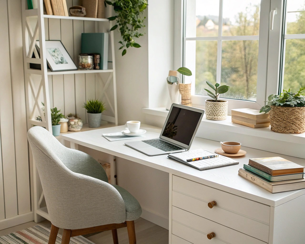 Create efficient workspaces in home corners without compromising style.
