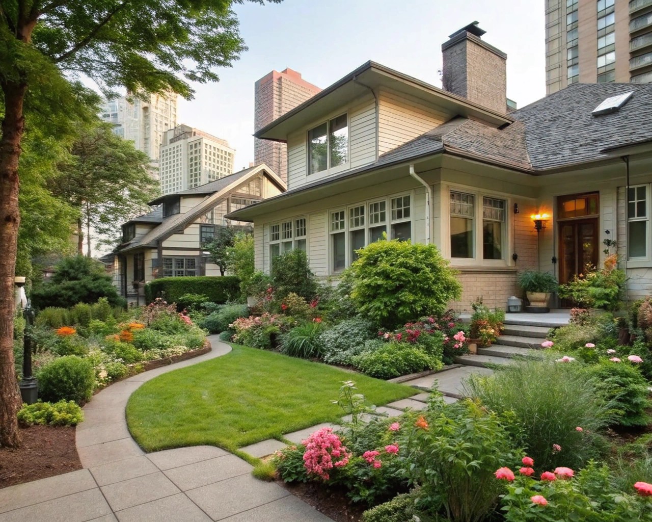 Foundation plants form the backbone of any urban garden design.
