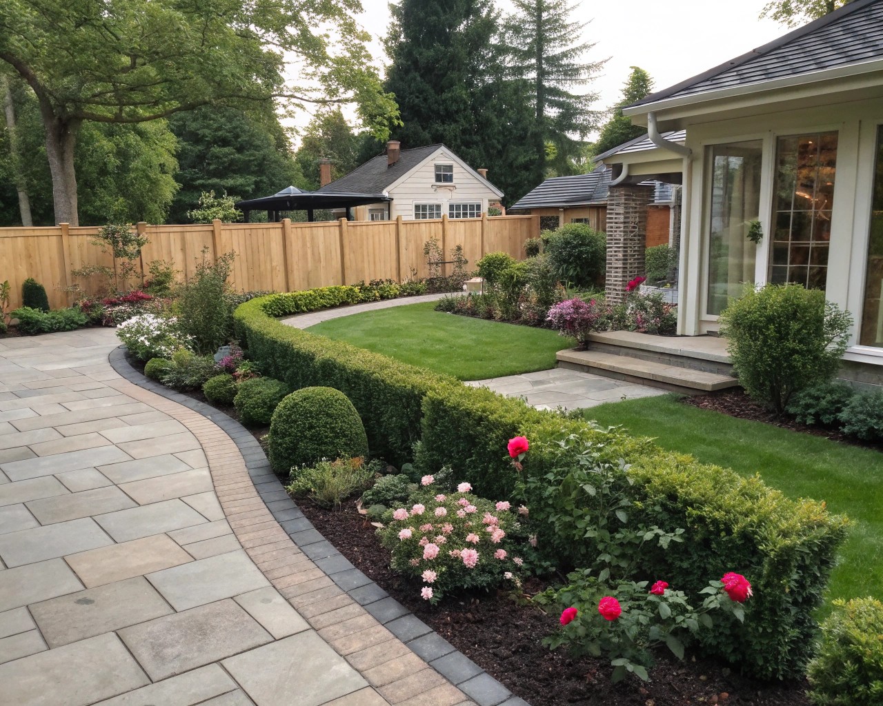 Gradually building and enhancing outdoor spaces over time allows for sustainable and flexible design development