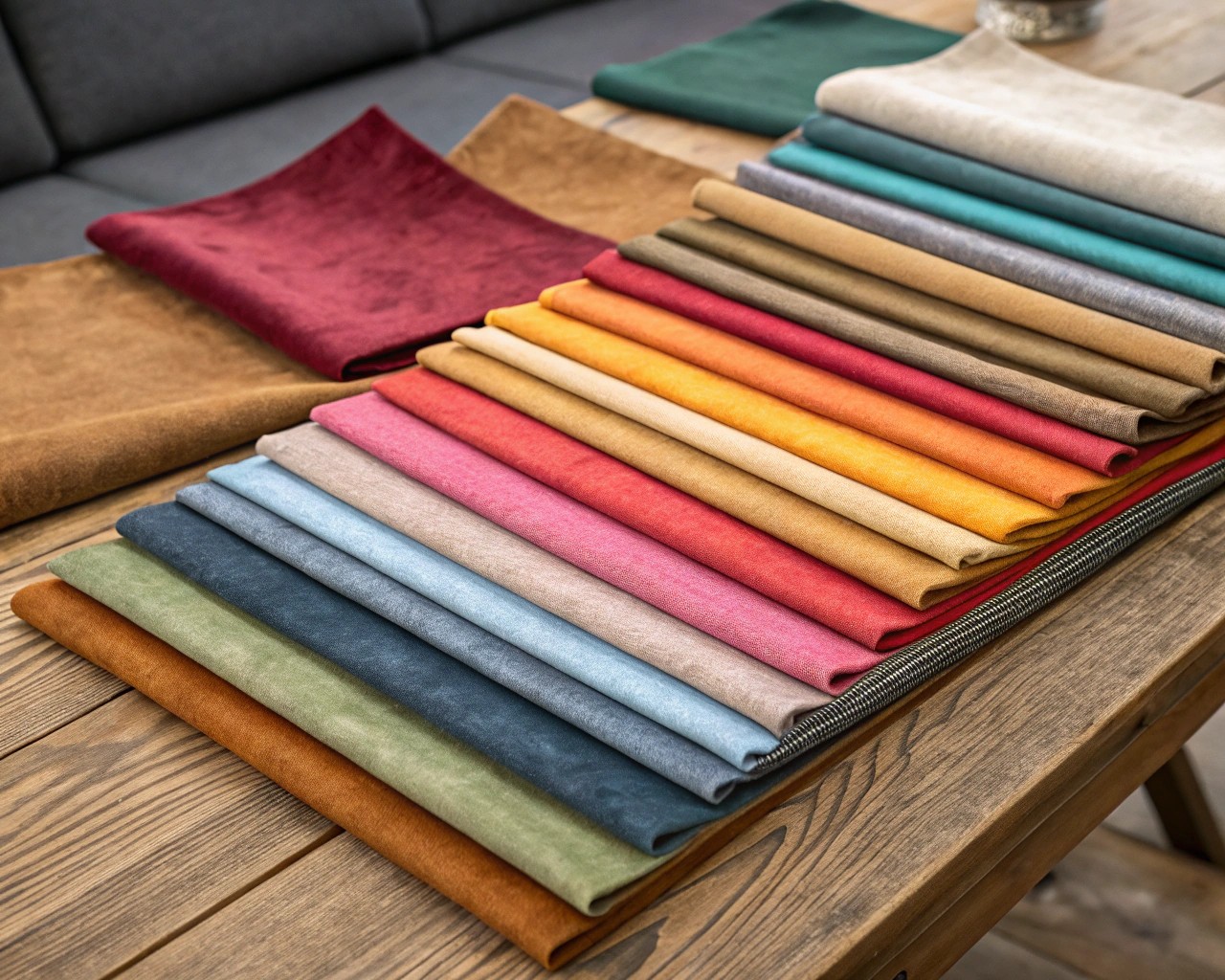 Using color psychology with textiles to influence mood in windowless spaces.