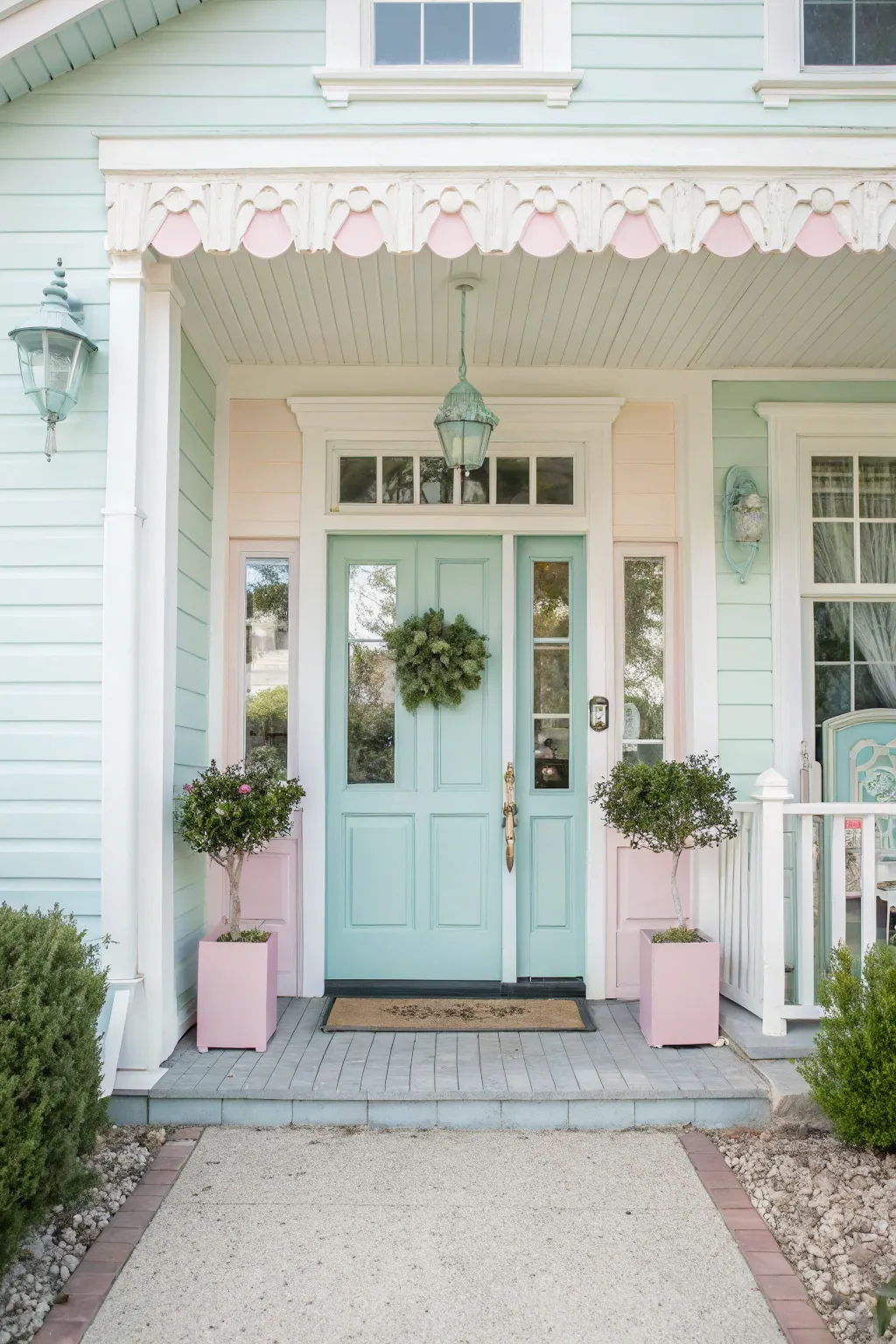Chic Entranceway Inspiration for Front Door Makeovers