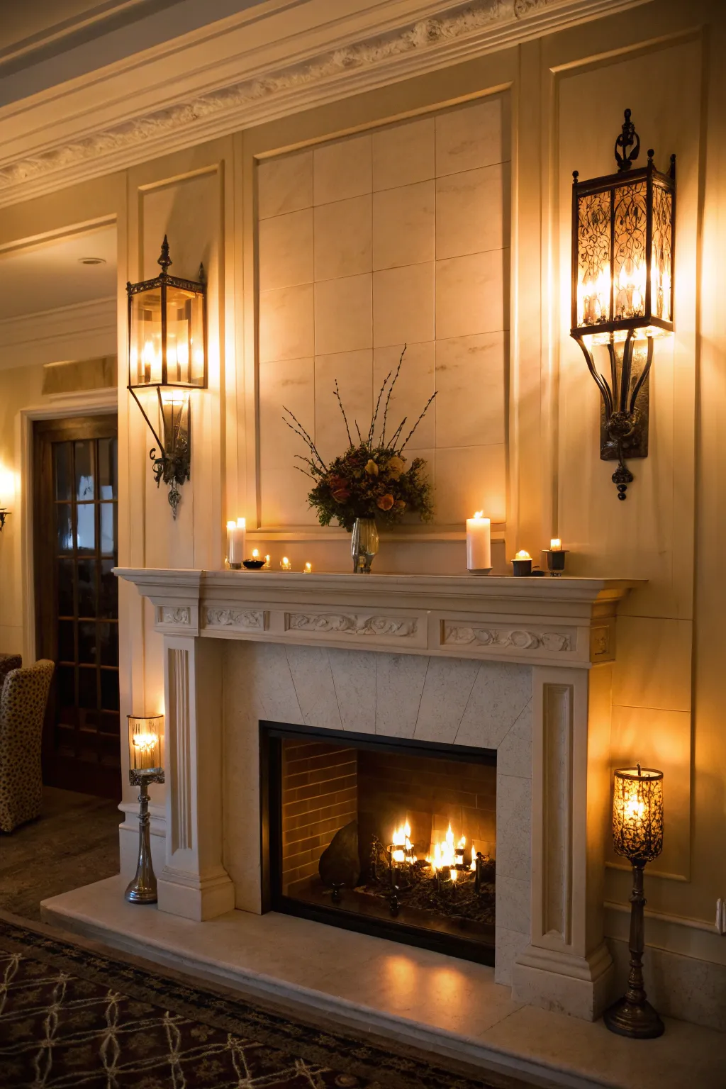 Decorative Fireplace Millwork Details for Sophisticated Interiors