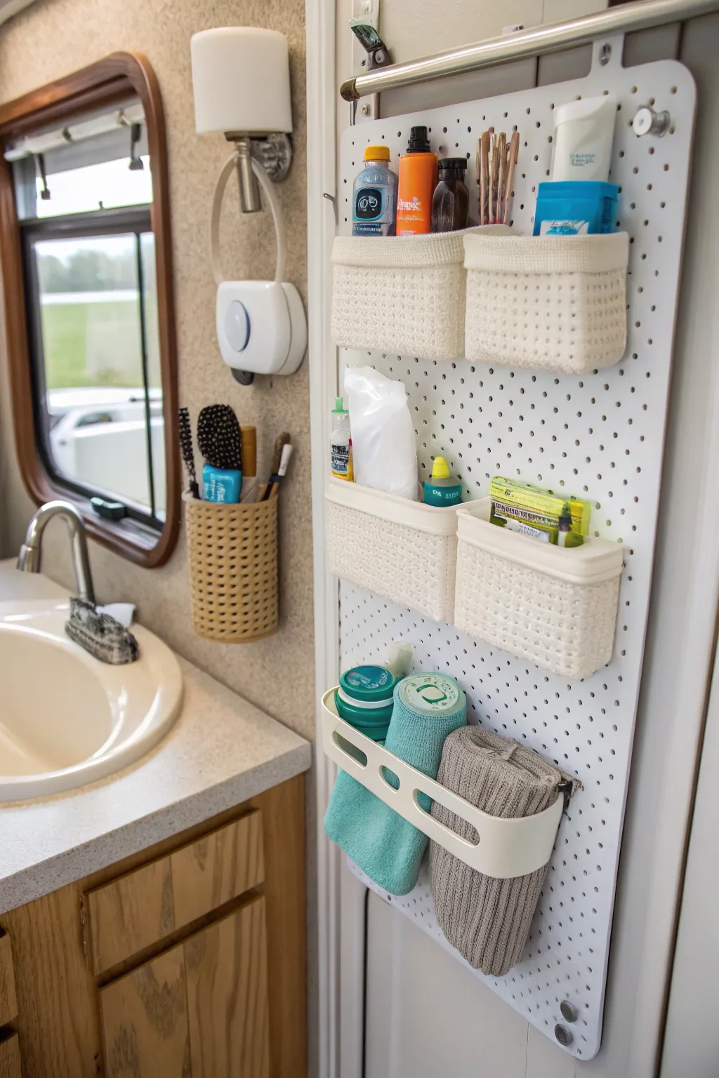 Top Storage Options for RV Bathrooms