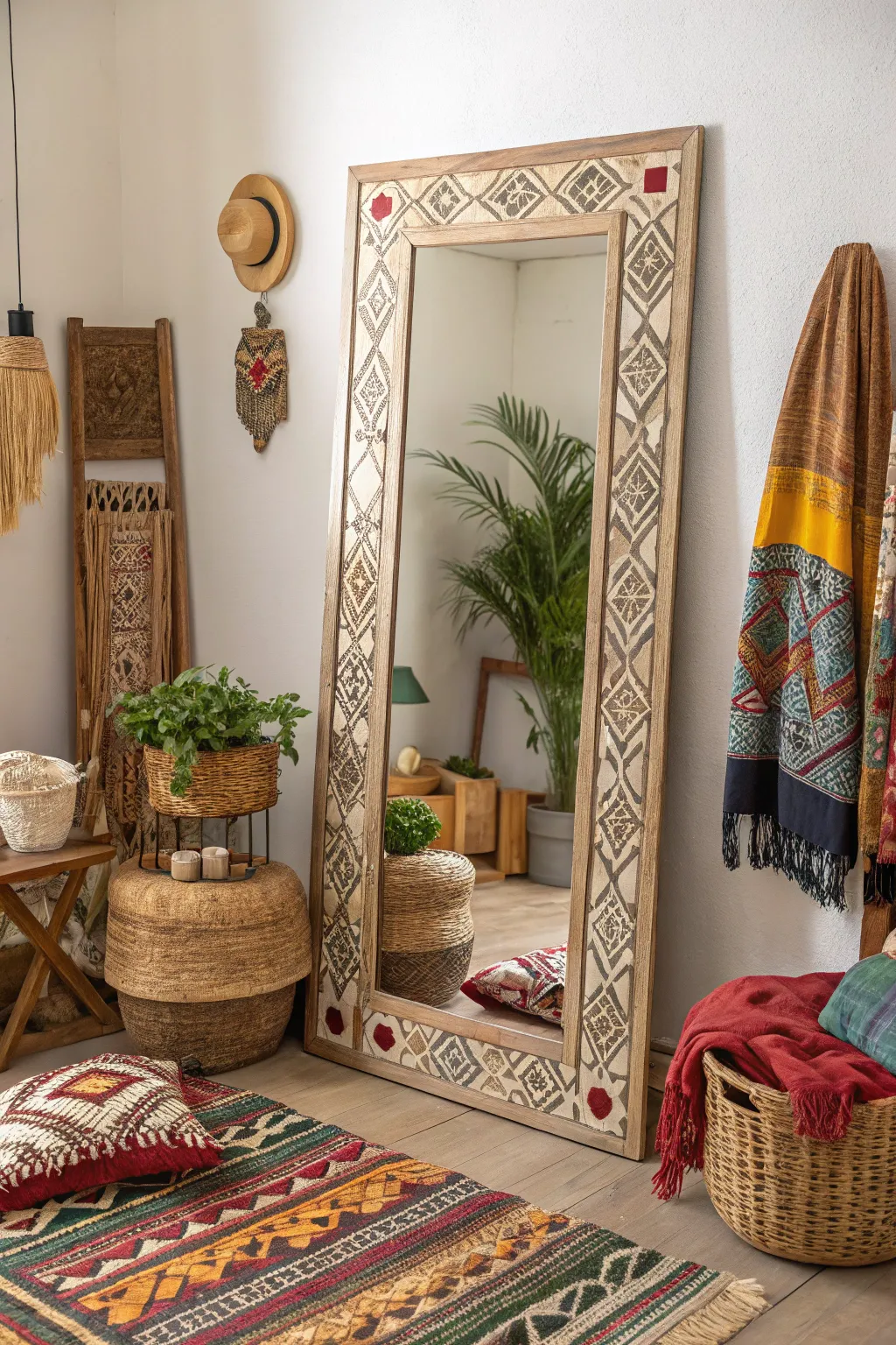 Modern Mirror Painting Ideas to Brighten Your Decor