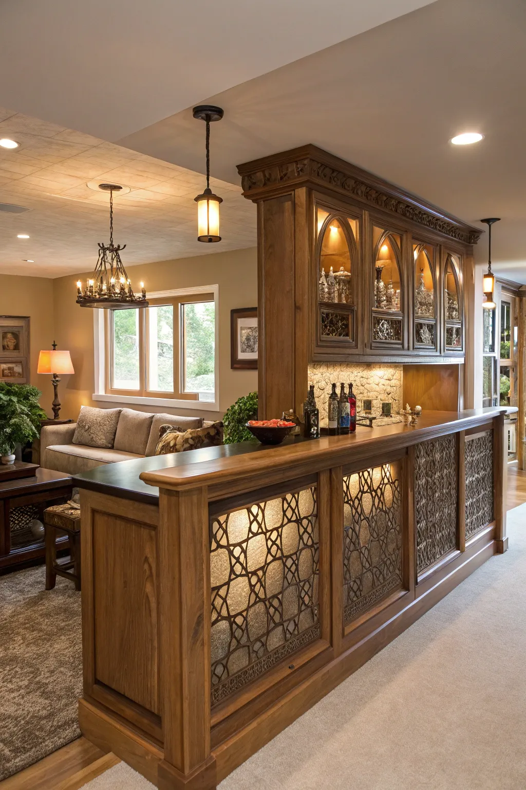 Sophisticated Bar Panel Design Concepts