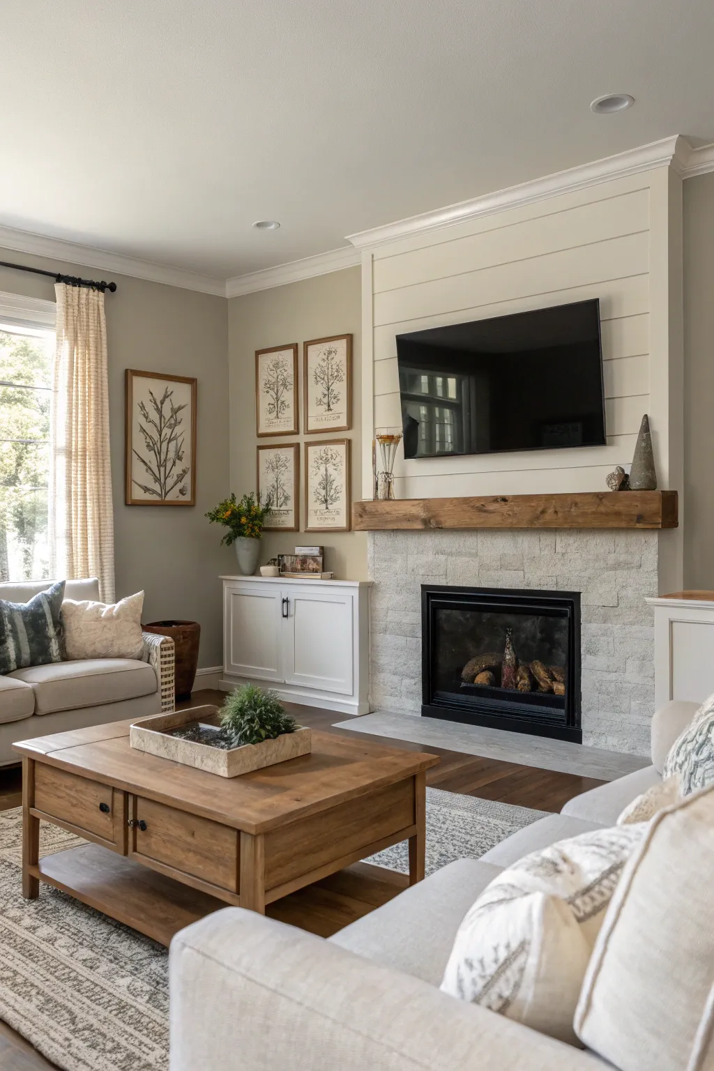 Stylish TV Wall Concepts with Fireplaces for Every Room