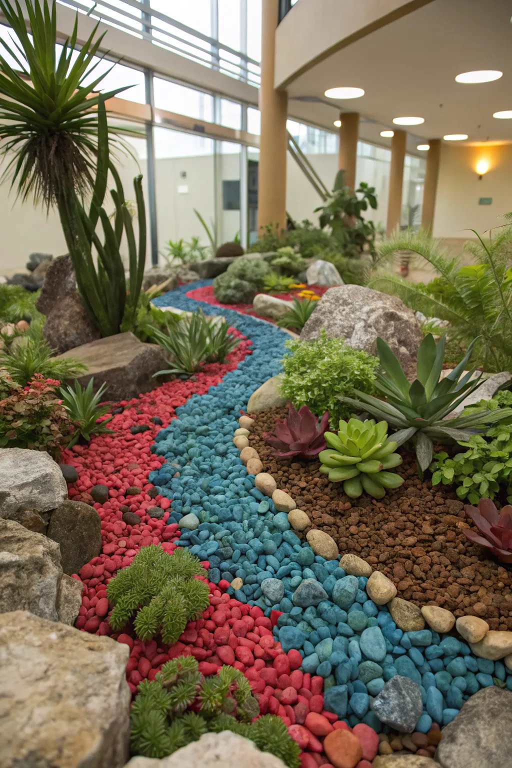 Design Concepts for Indoor Rock Arrangements